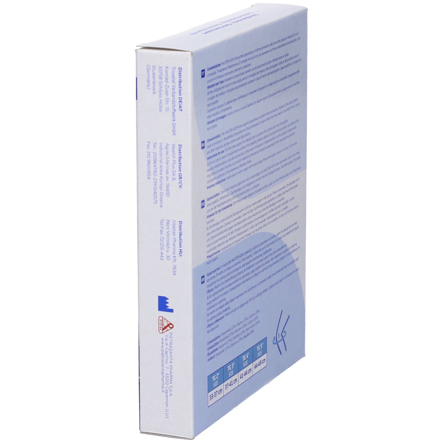 Ginocchiera Elastica Master-Aid Sport Taglia 5 44/49Cm