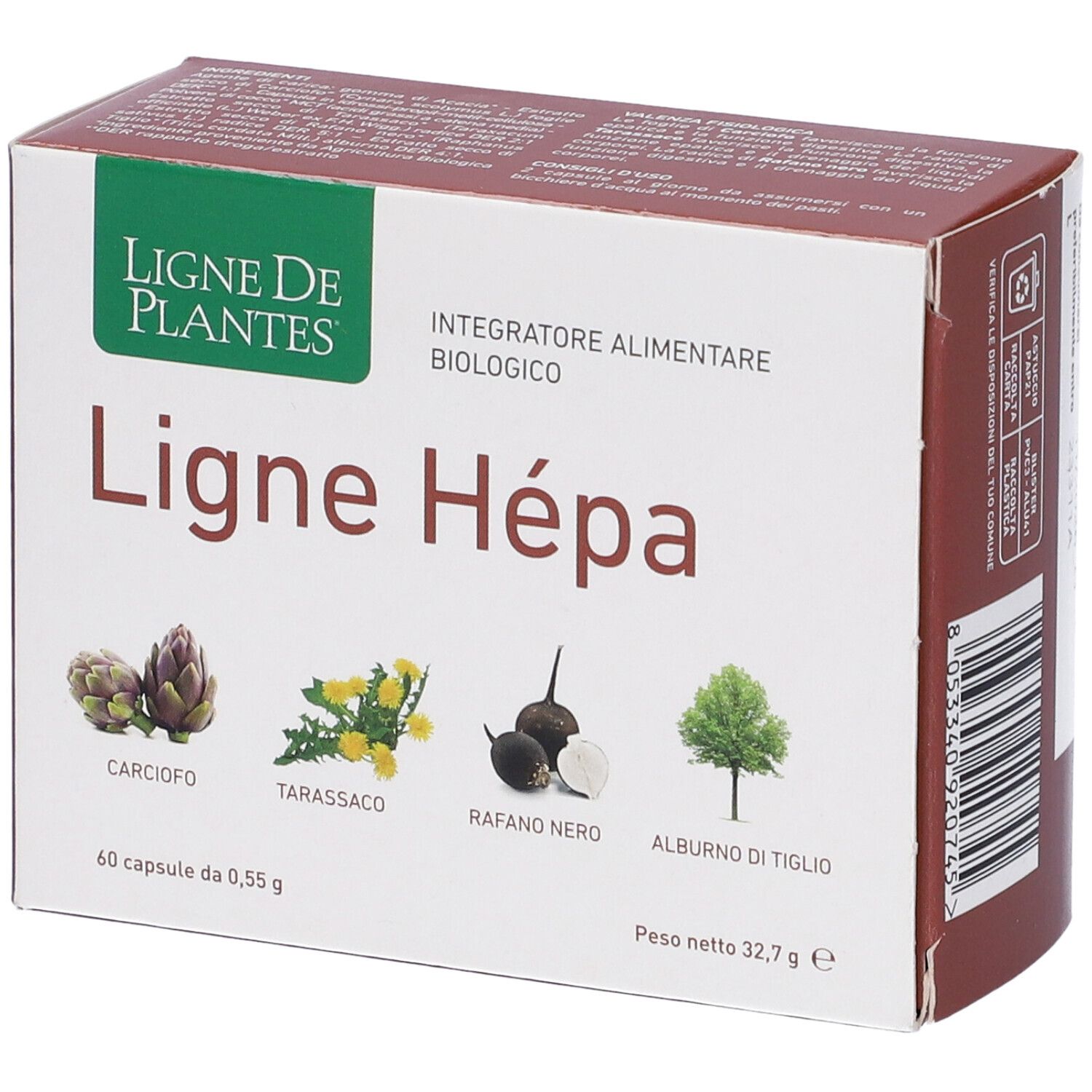 Ligne Hepa Biologico 60 Capsule