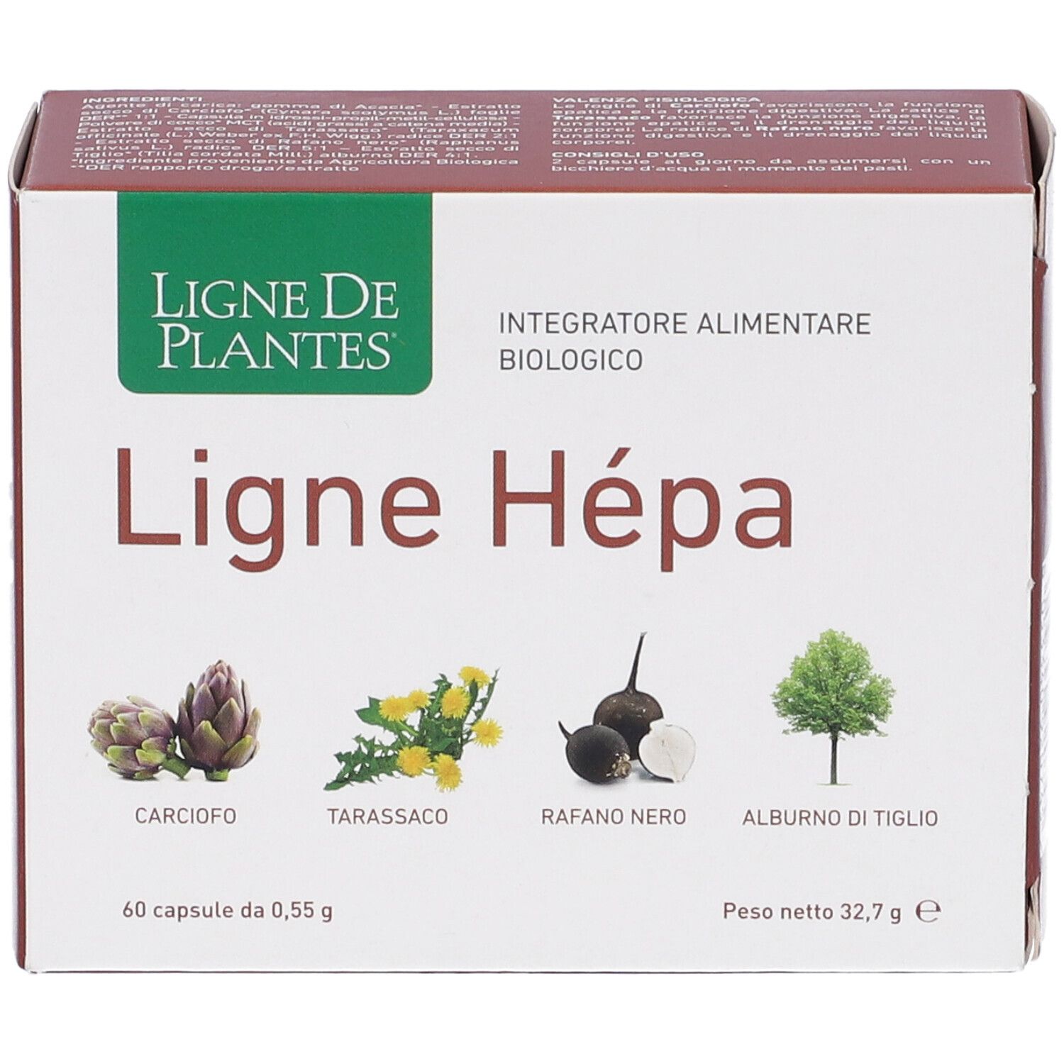 Ligne Hepa Biologico 60 Capsule
