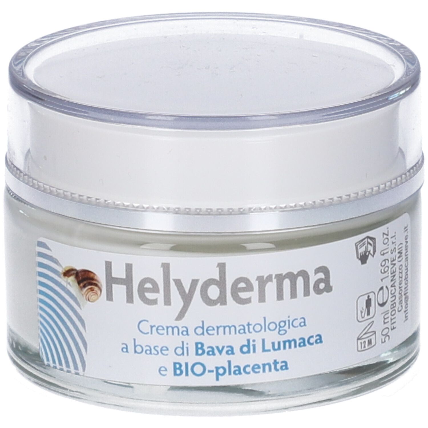 Helyderma Crema Viso Bava Di Lumaca E Bioplacenta 50 Ml