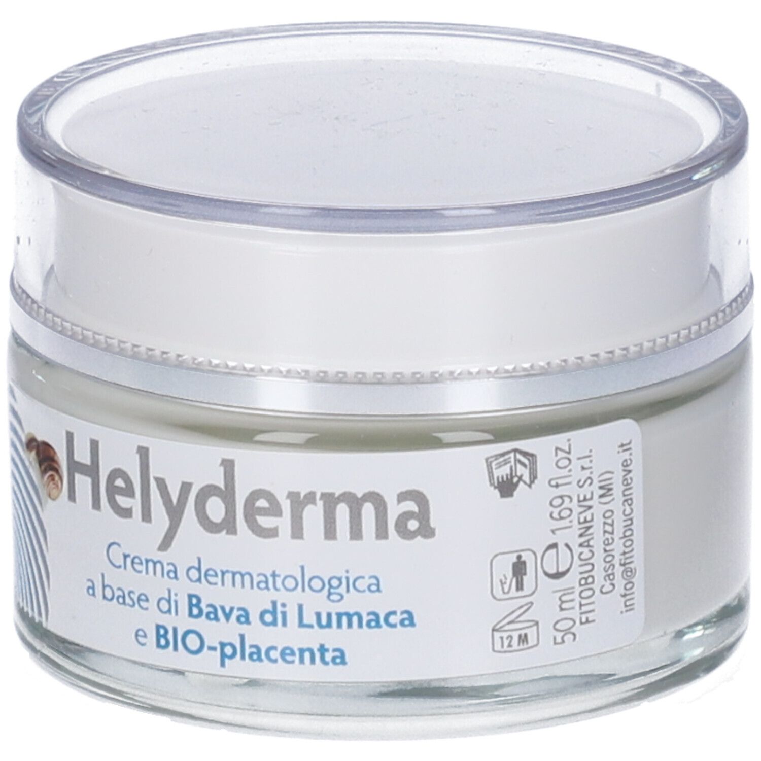 Helyderma Crema Viso Bava Di Lumaca E Bioplacenta 50 Ml