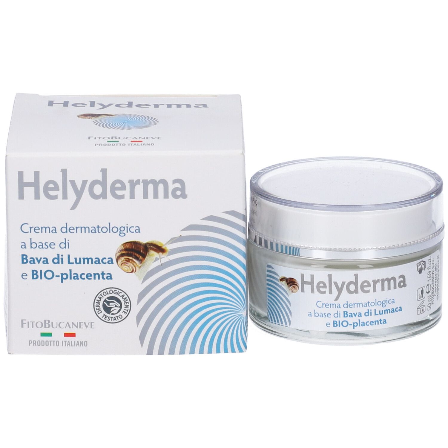 Helyderma Crema Viso Bava Di Lumaca E Bioplacenta 50 Ml
