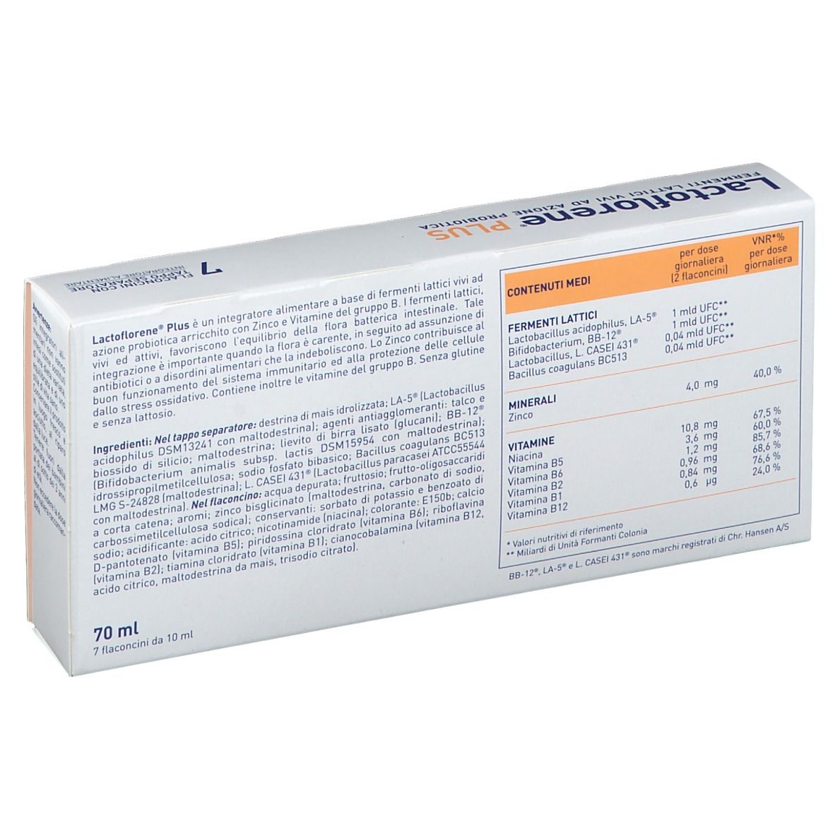 Lactoflorene® Plus Flaconcini