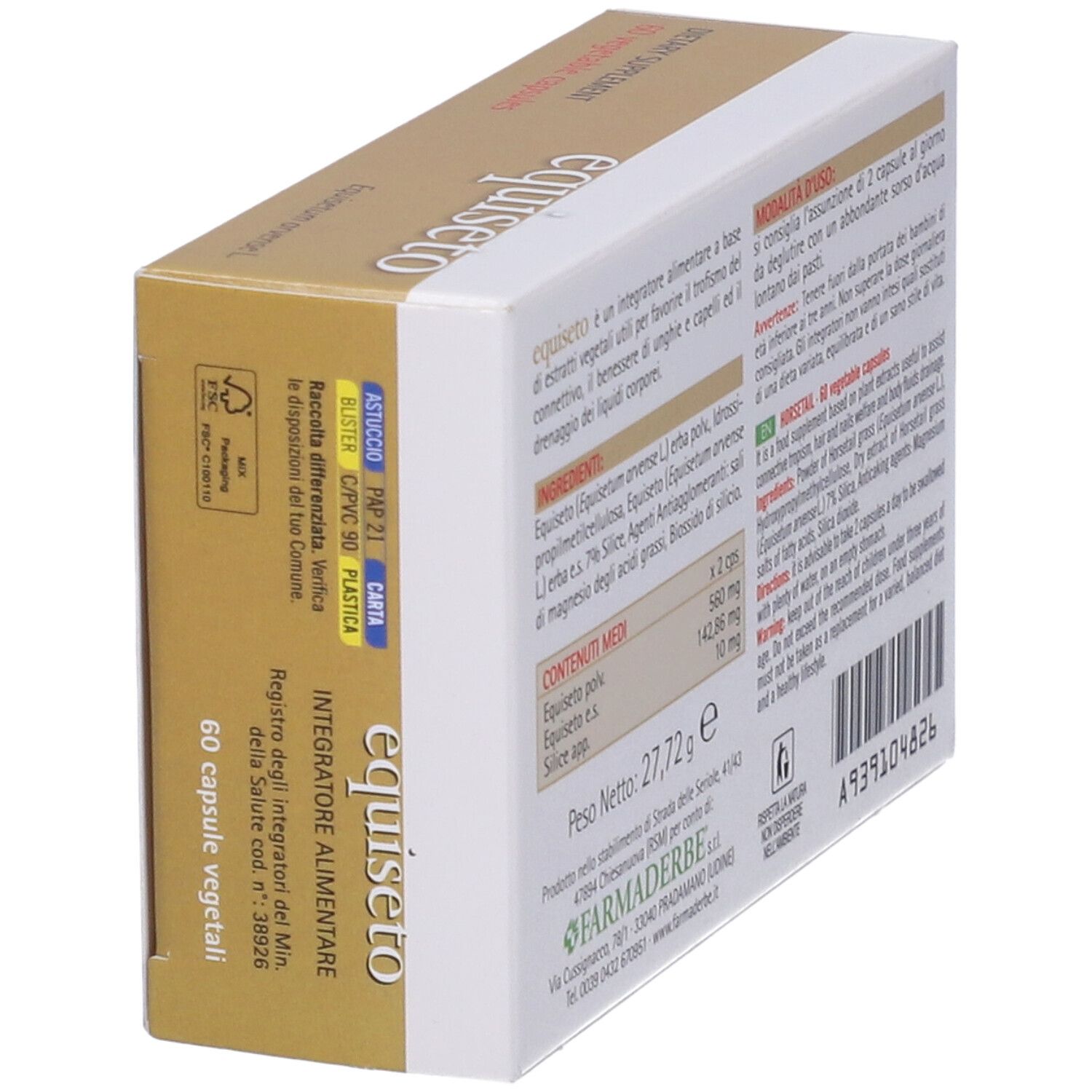 Farmaderbe Equiseto Capsule