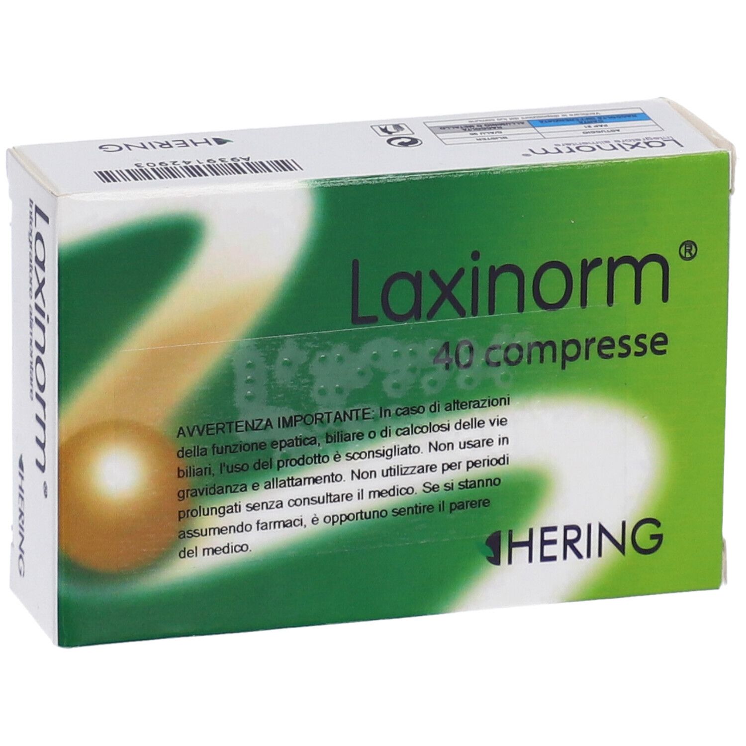 HERING Laxinorm Compresse