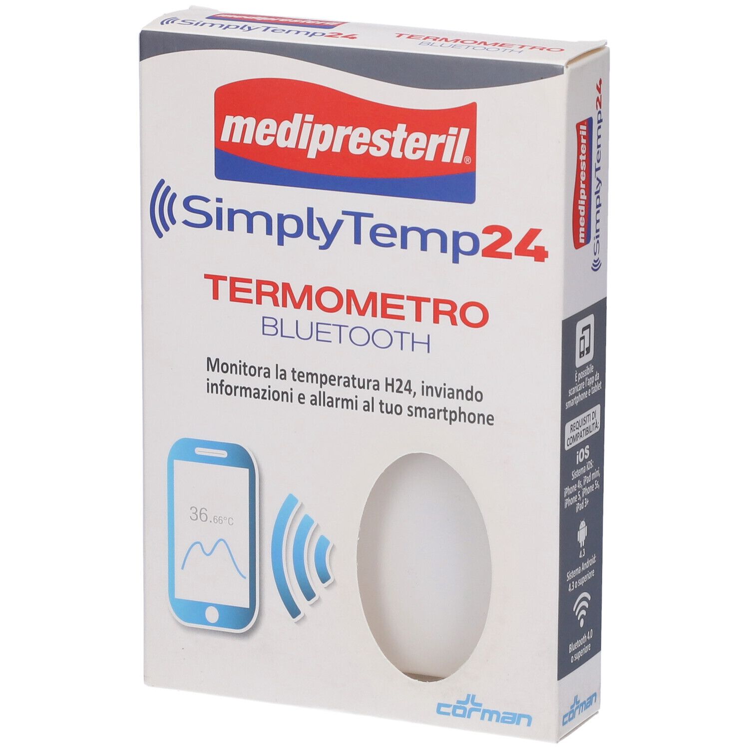 Simplytemp24 Termometro Bluetooth