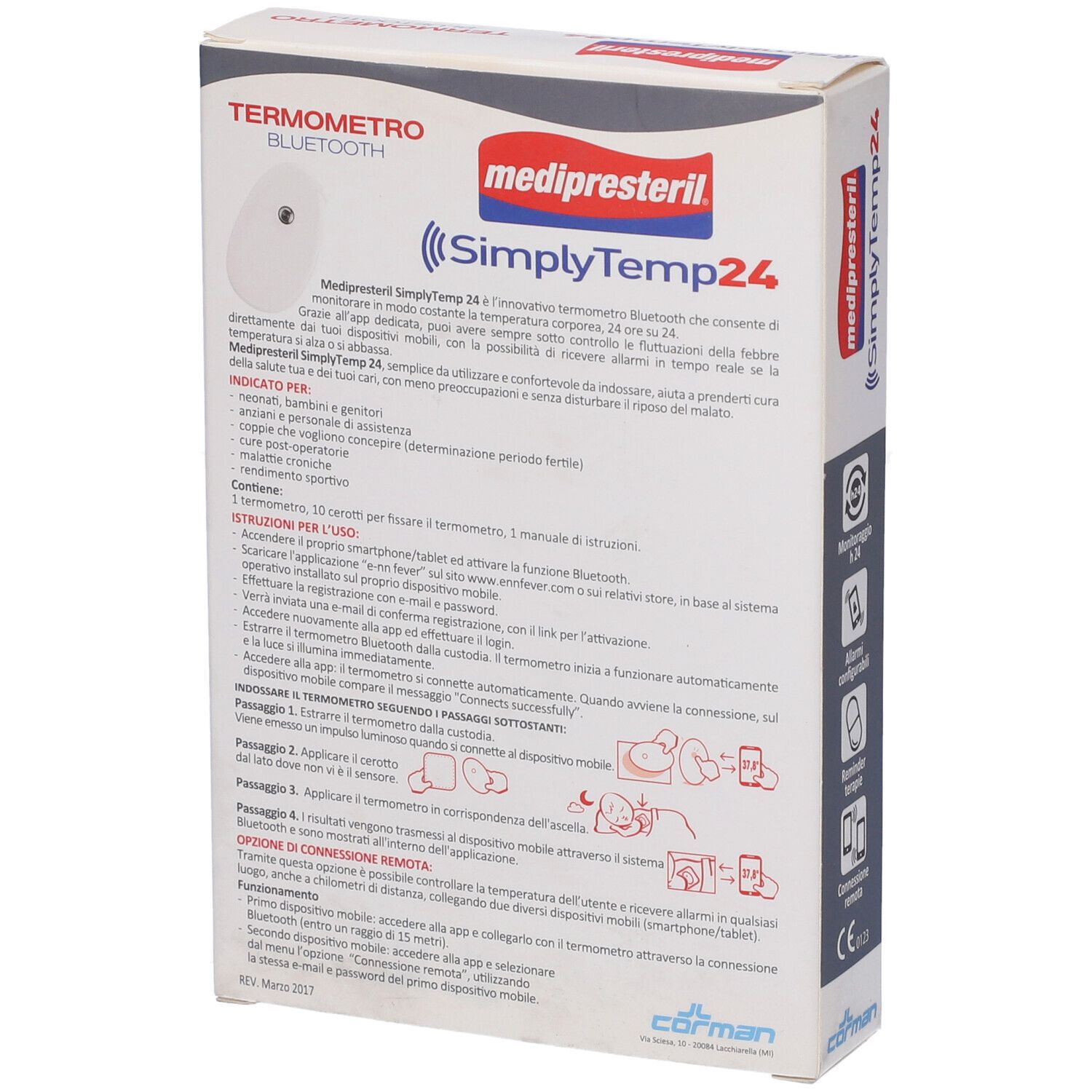 Simplytemp24 Termometro Bluetooth
