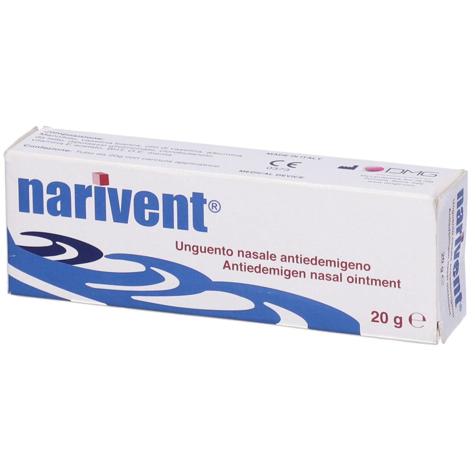 Unguento Nasale Antiedemigeno Narivent 20 G