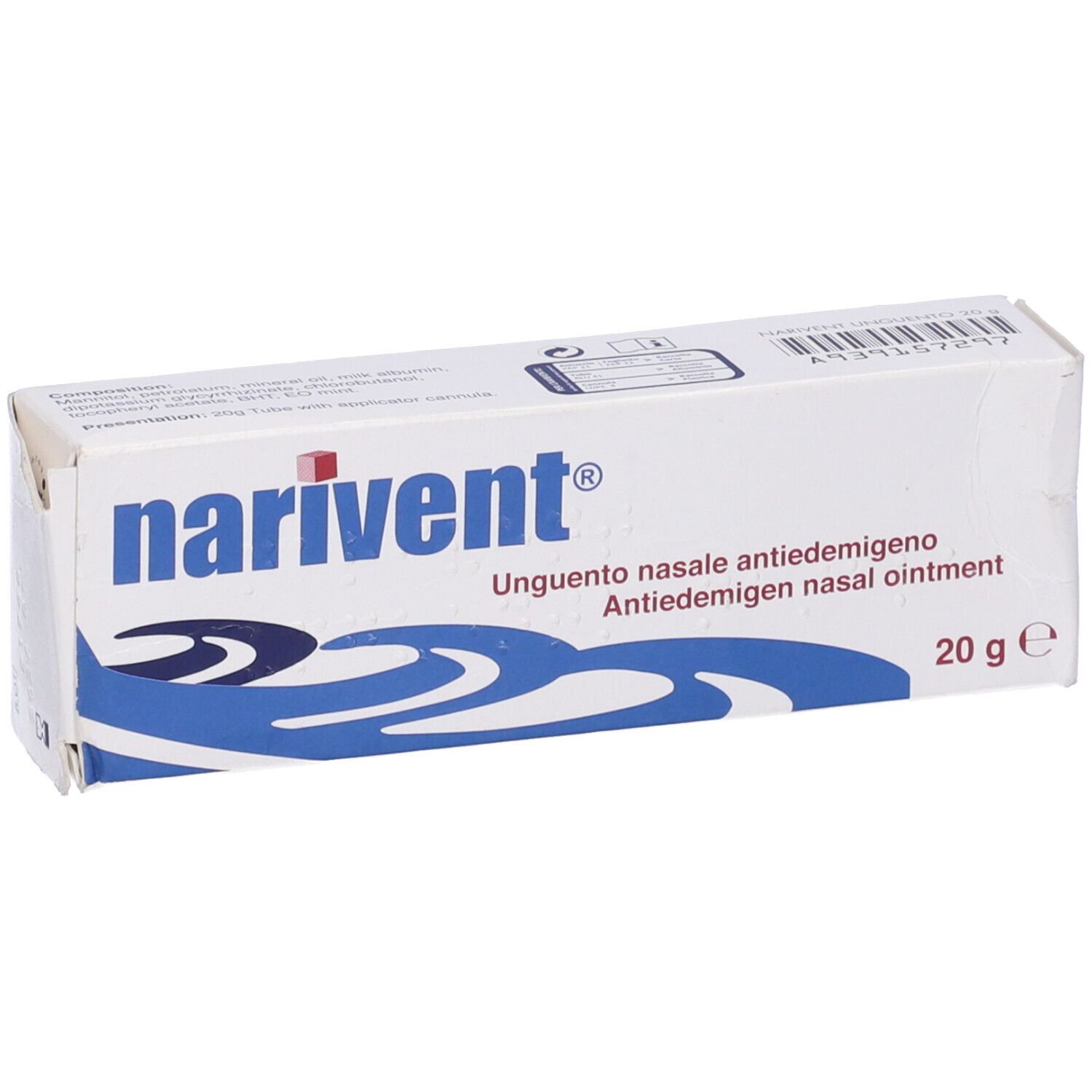 Unguento Nasale Antiedemigeno Narivent 20 G