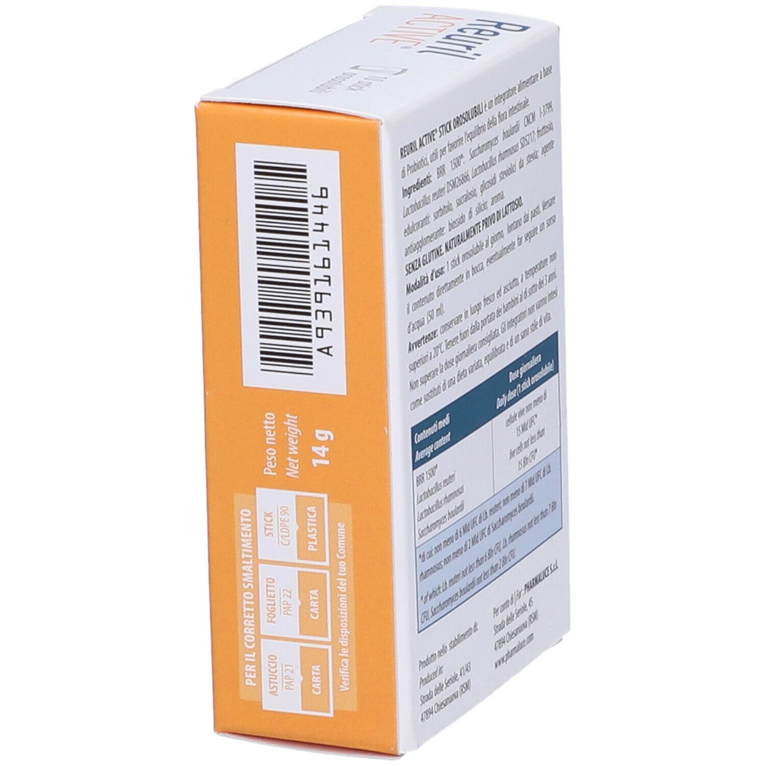 Reuril Active 10 Stick