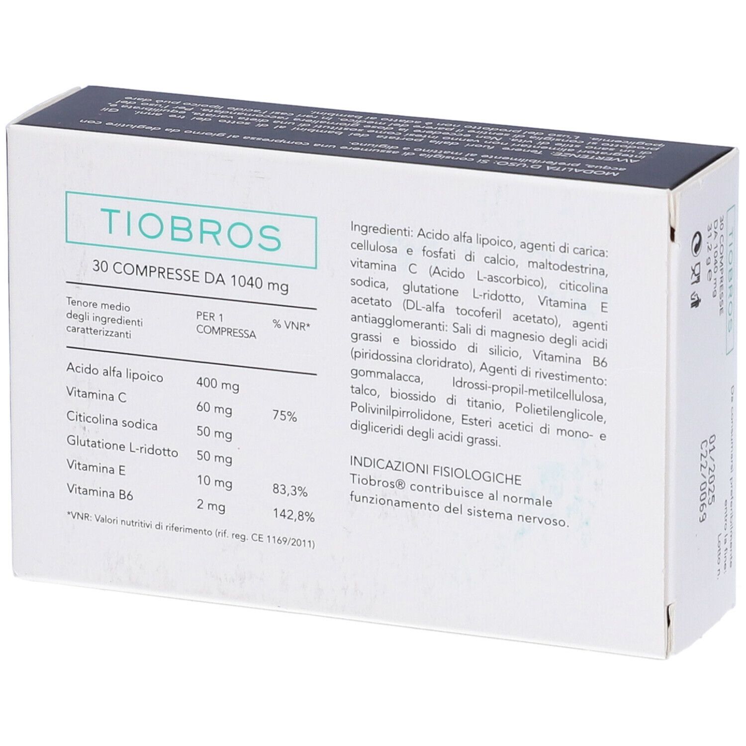 Abros Tiobros Compresse