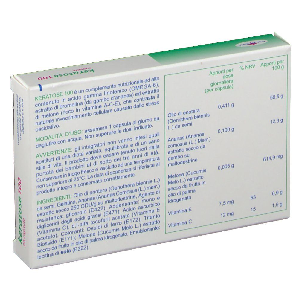 Valderma Keraose 100 Capsule