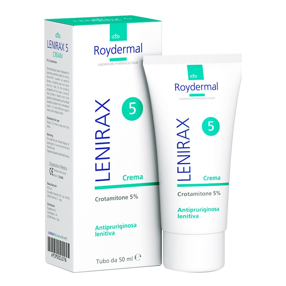 Crema Dermatologica Al Crotamitone 5 % Lenirax 5 50Ml