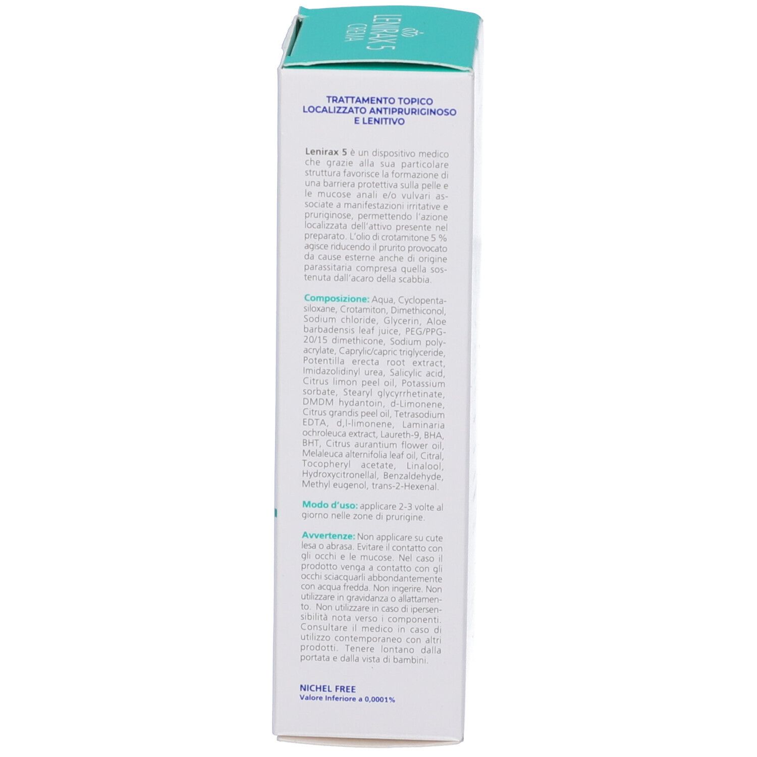 Crema Dermatologica Al Crotamitone 5 % Lenirax 5 50Ml