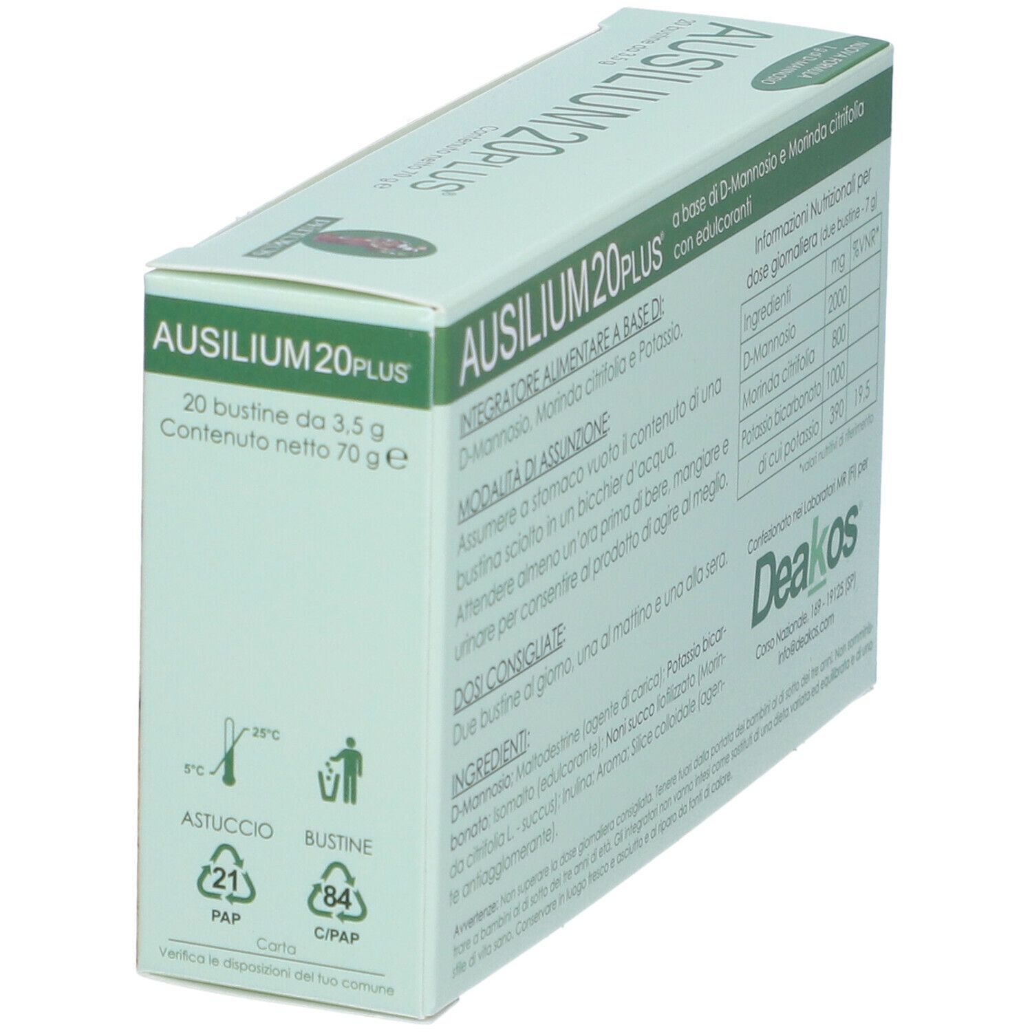 Ausilium 20 Plus® Bustine 20x3,5 g