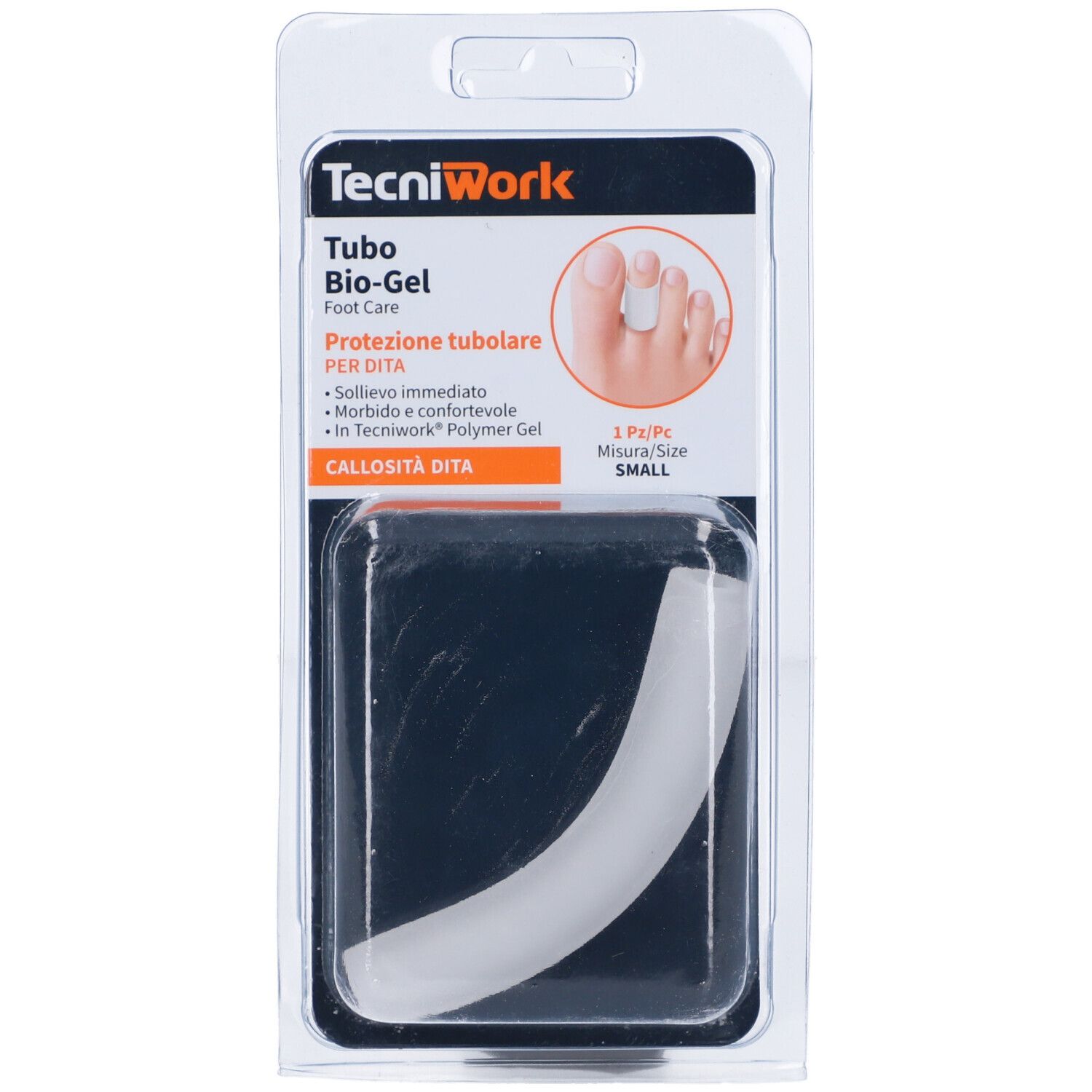 Biogel Fascetta Tubolare Gel Dita Piedi Small 1 Pezzo