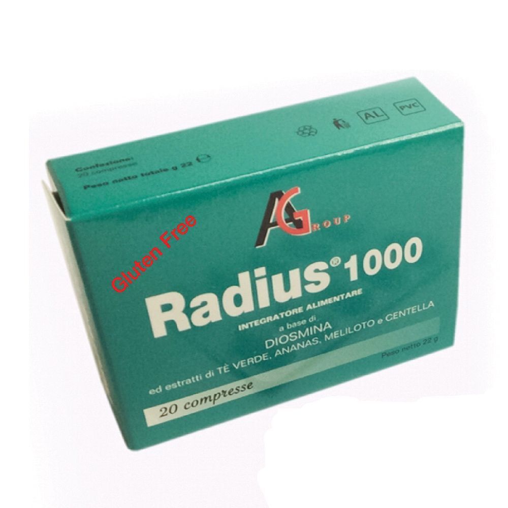 Radius 1000 20 Compresse