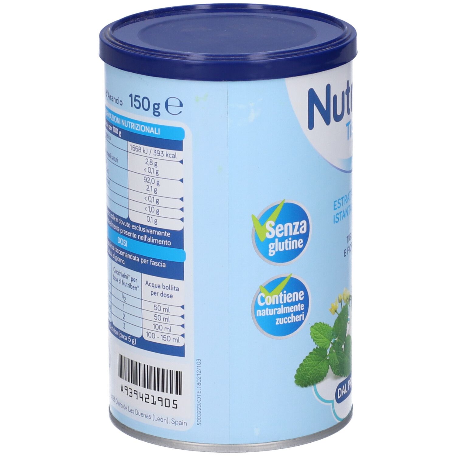 Nutriben Tisana Tiglio/Melissa Fiori Arancio 200 G