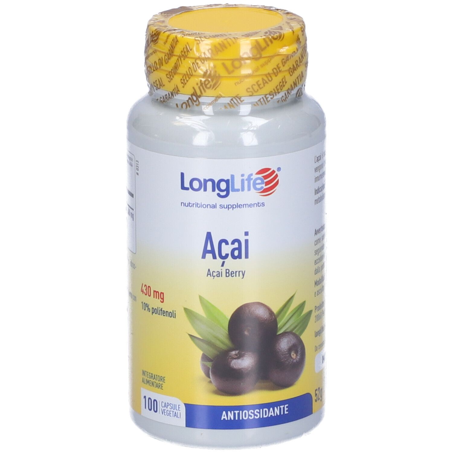 Longlife Acai 100Cps