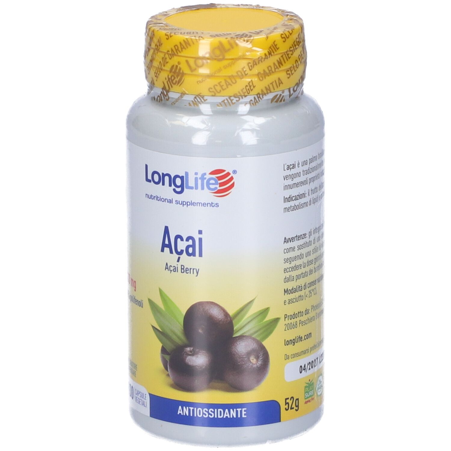 Longlife Acai 100Cps