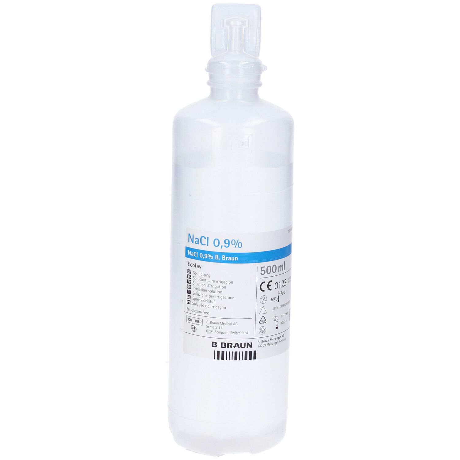 Soluzione® fisiologica 0,9% sodio cloruro 500ml non iniettabile