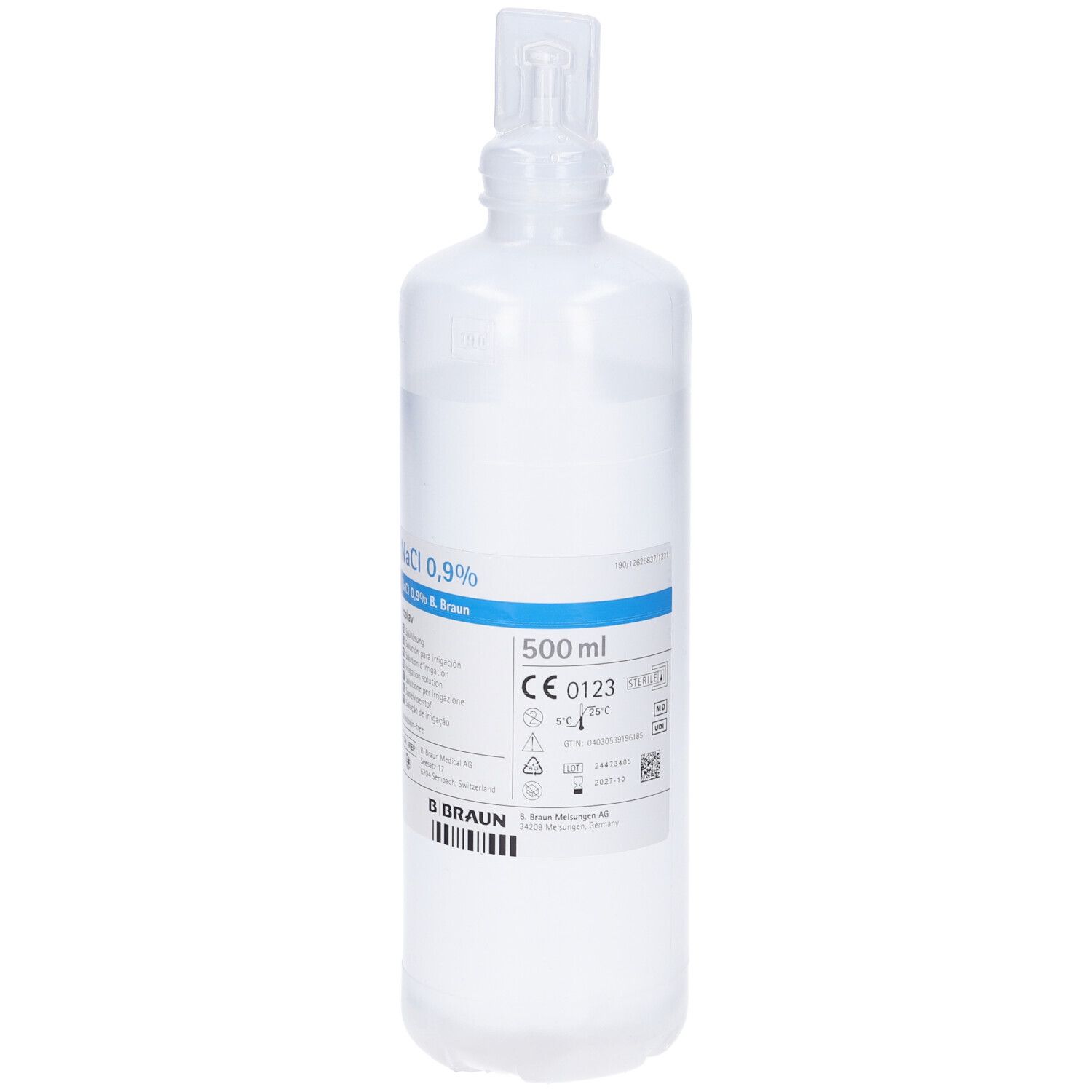 Soluzione® fisiologica 0,9% sodio cloruro 500ml non iniettabile