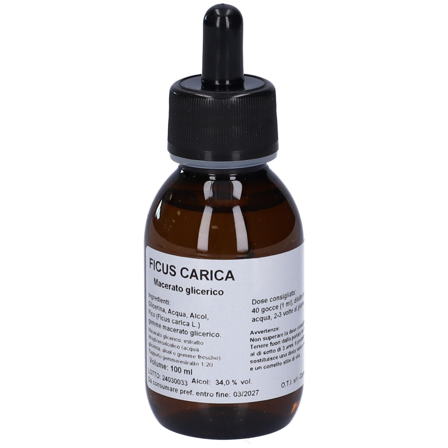 Ficus Carica Macerato Glicerico 10% Gocce 100Ml