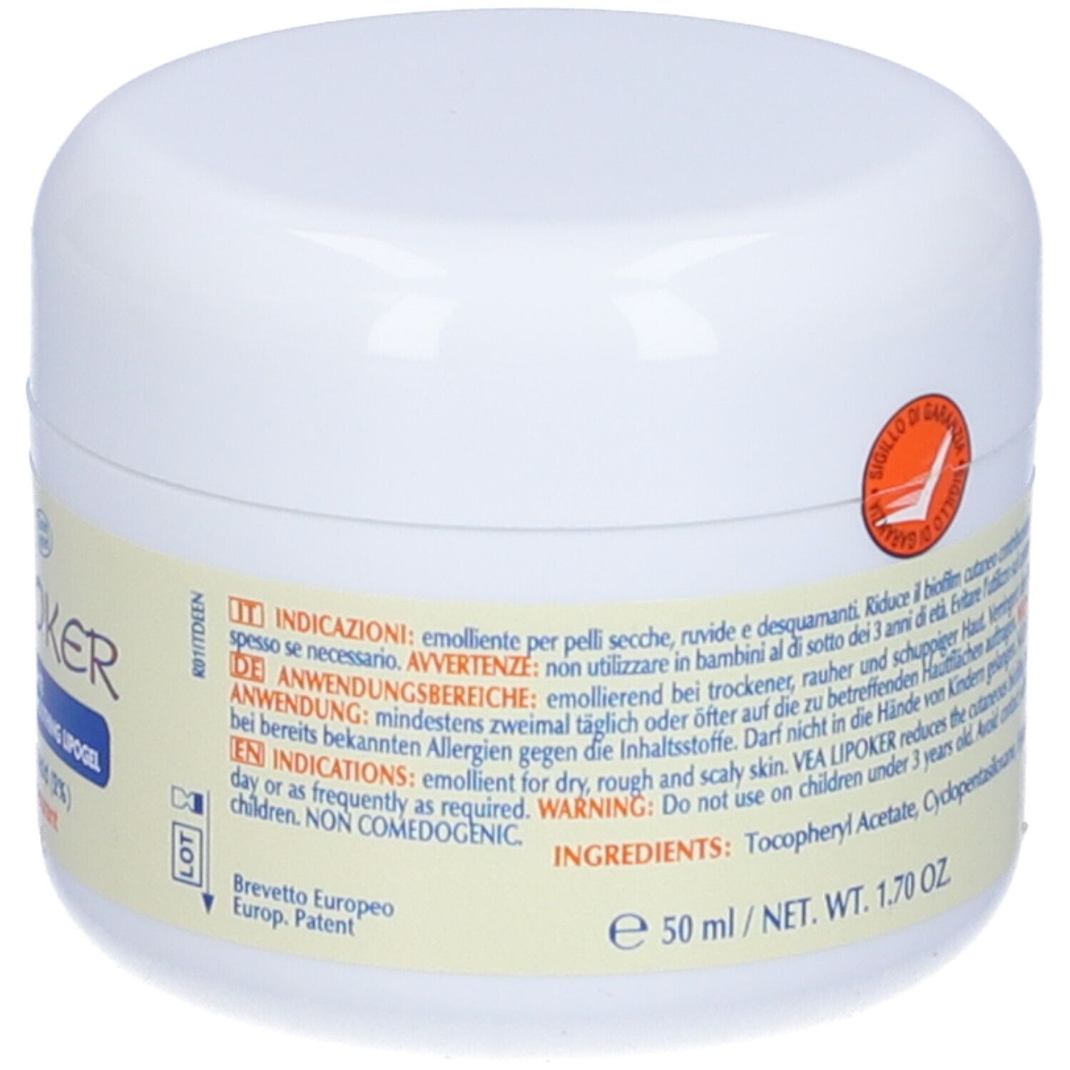 Vea Lipoker Lipolevigante 50 Ml