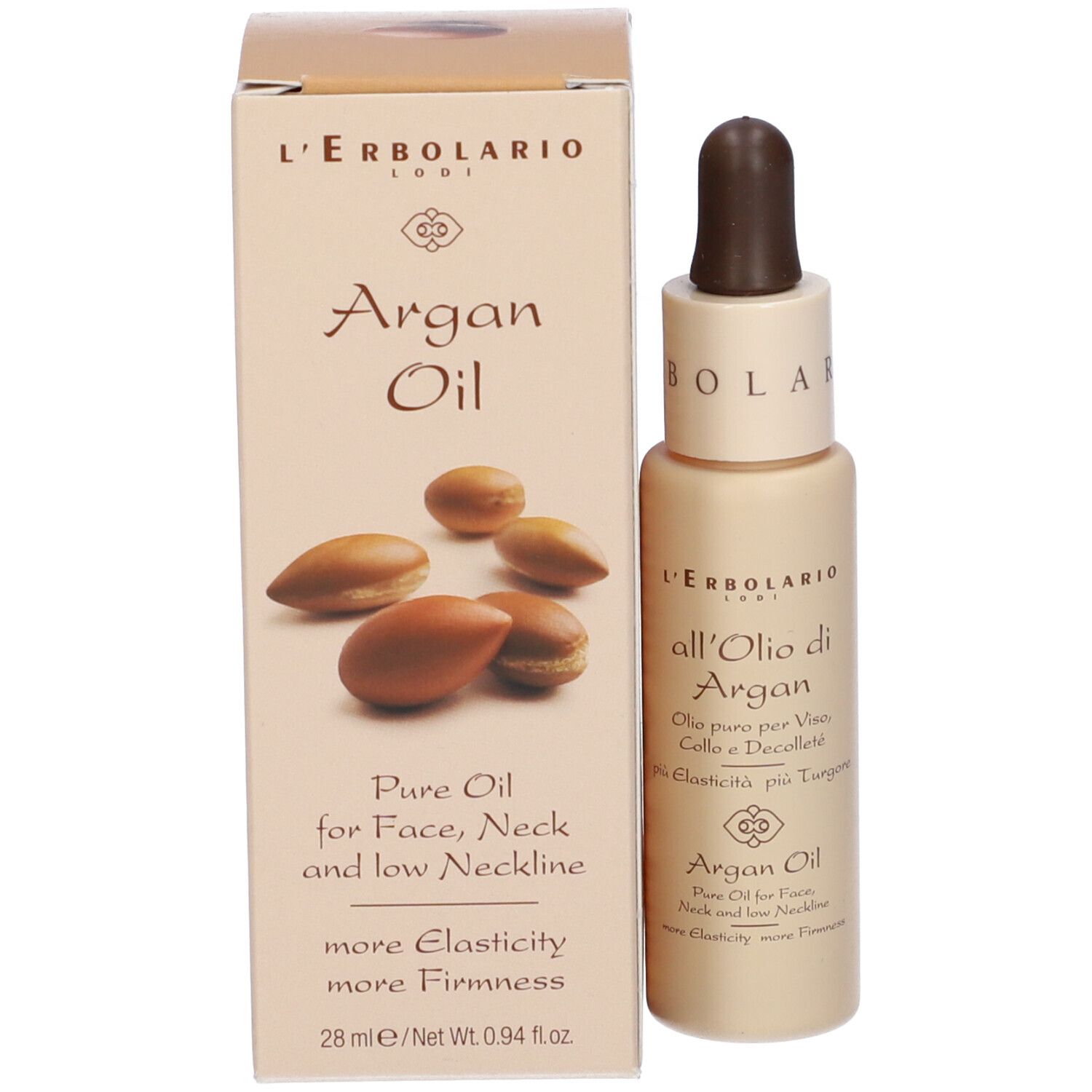 Argan Olio Puro Viso/Collo/Decollete' 28 Ml