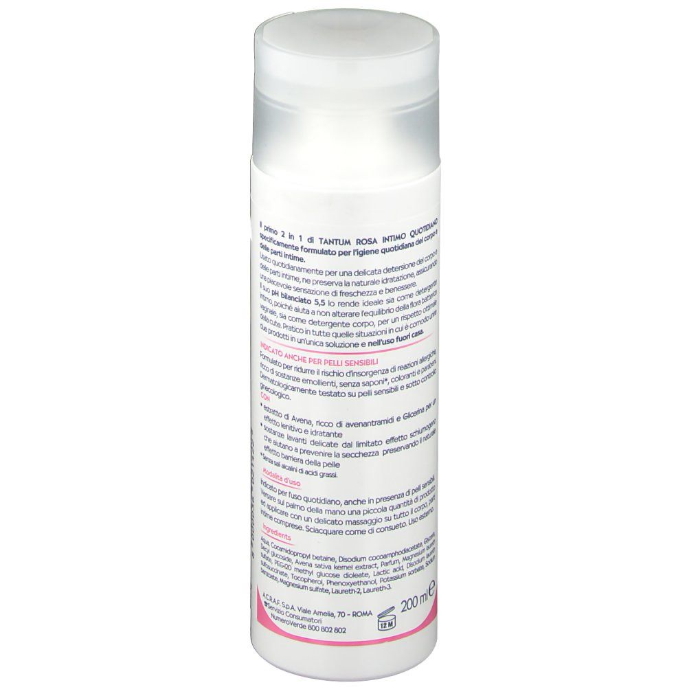 Tantum Rosa Corpo Intimo 2 in 1 pH 5,5