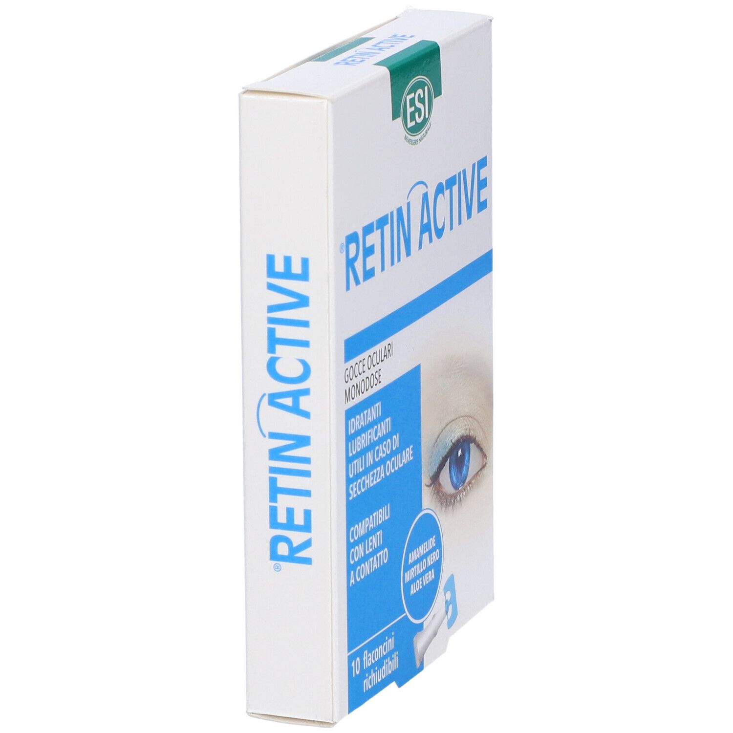 Esi Retin Active Mirtillo Gocce Oculari 10 Flaconcini Monodose Da 0,5 Ml