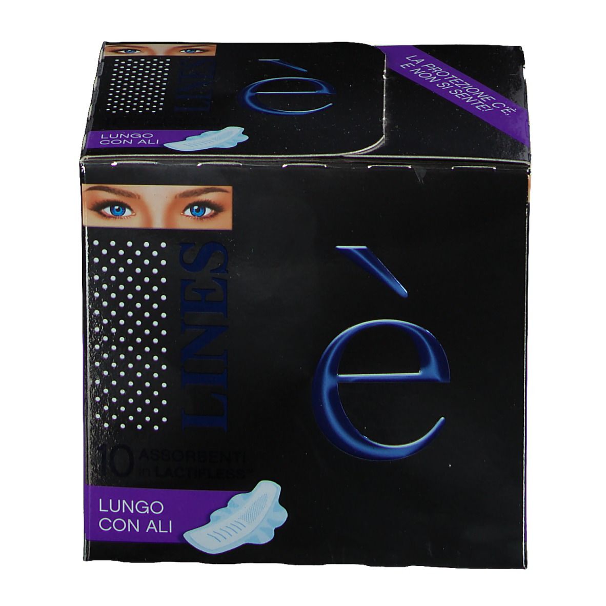 LINES è Assorbente in Lactifless™ Lungo con Ali