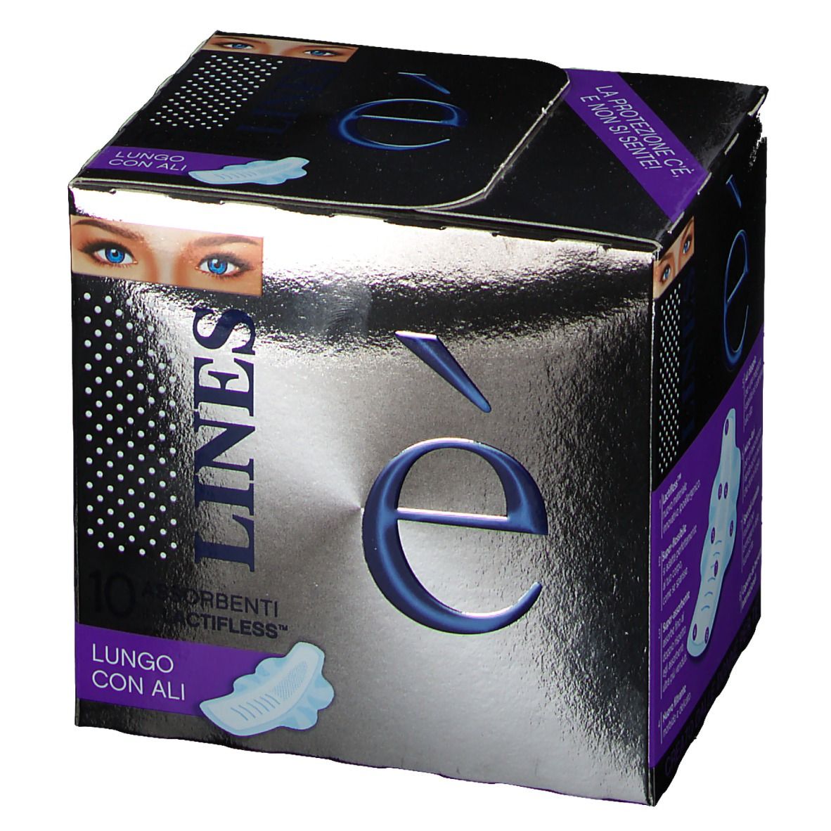 LINES è Assorbente in Lactifless™ Lungo con Ali