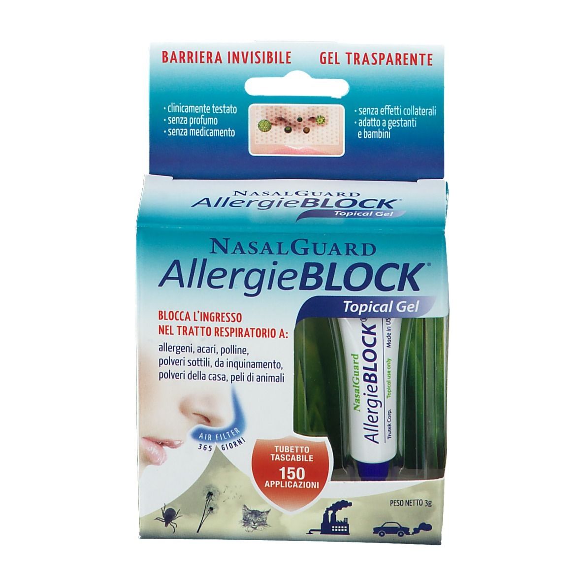 NasalGuard AllergieBLOCK® Topical Gel