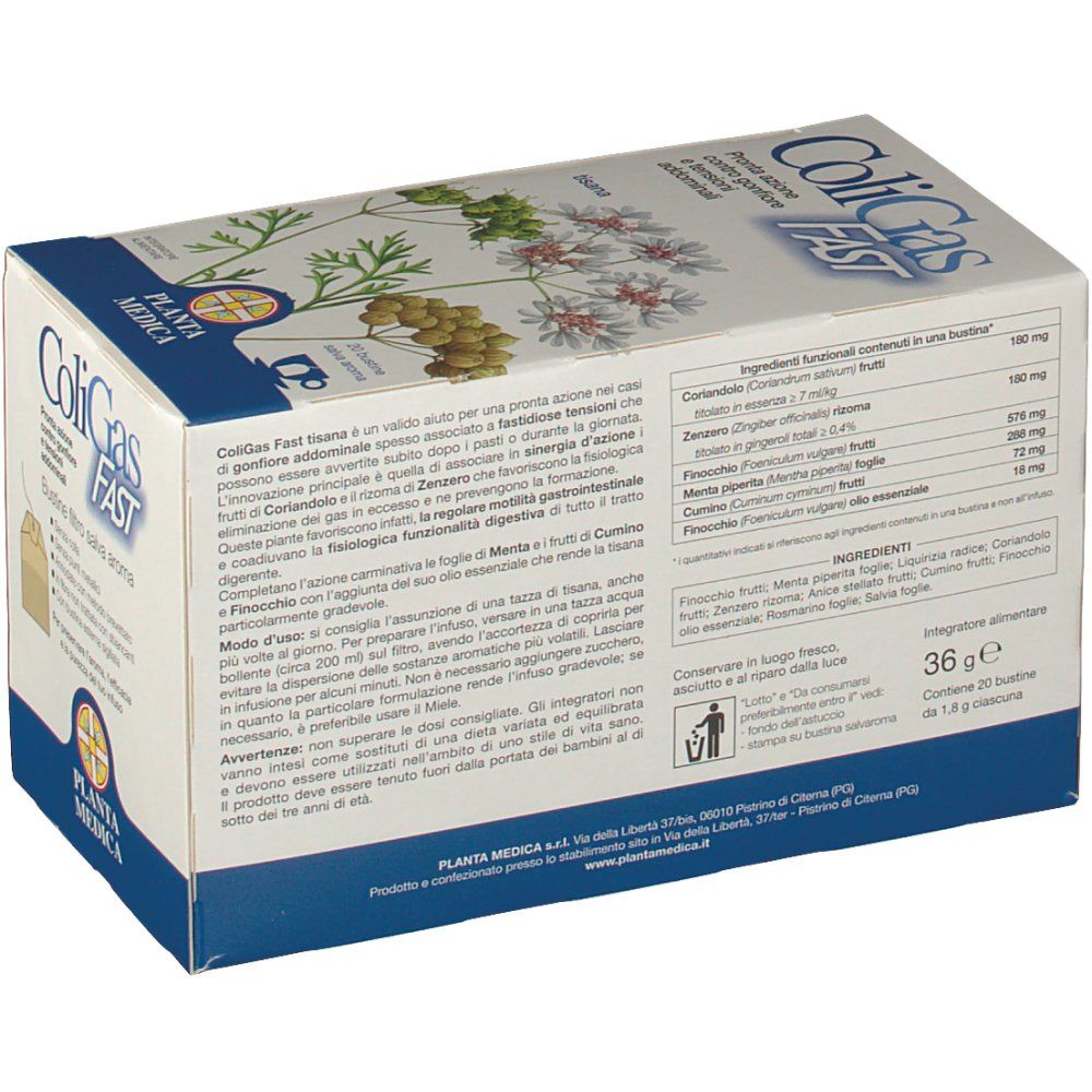 ColiGas Fast Tisana