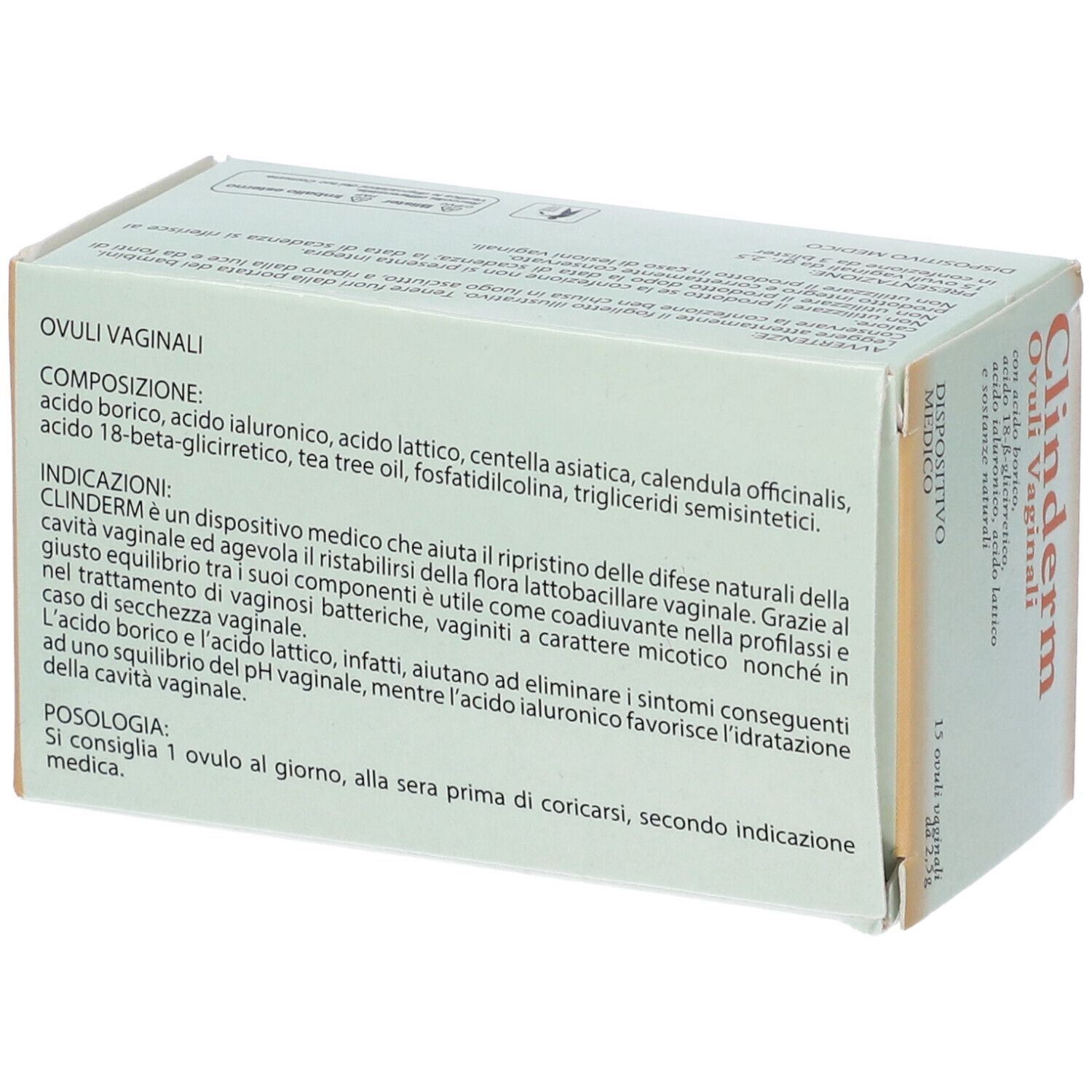 Clinderm 15 Ovuli Vaginali 2,5 G
