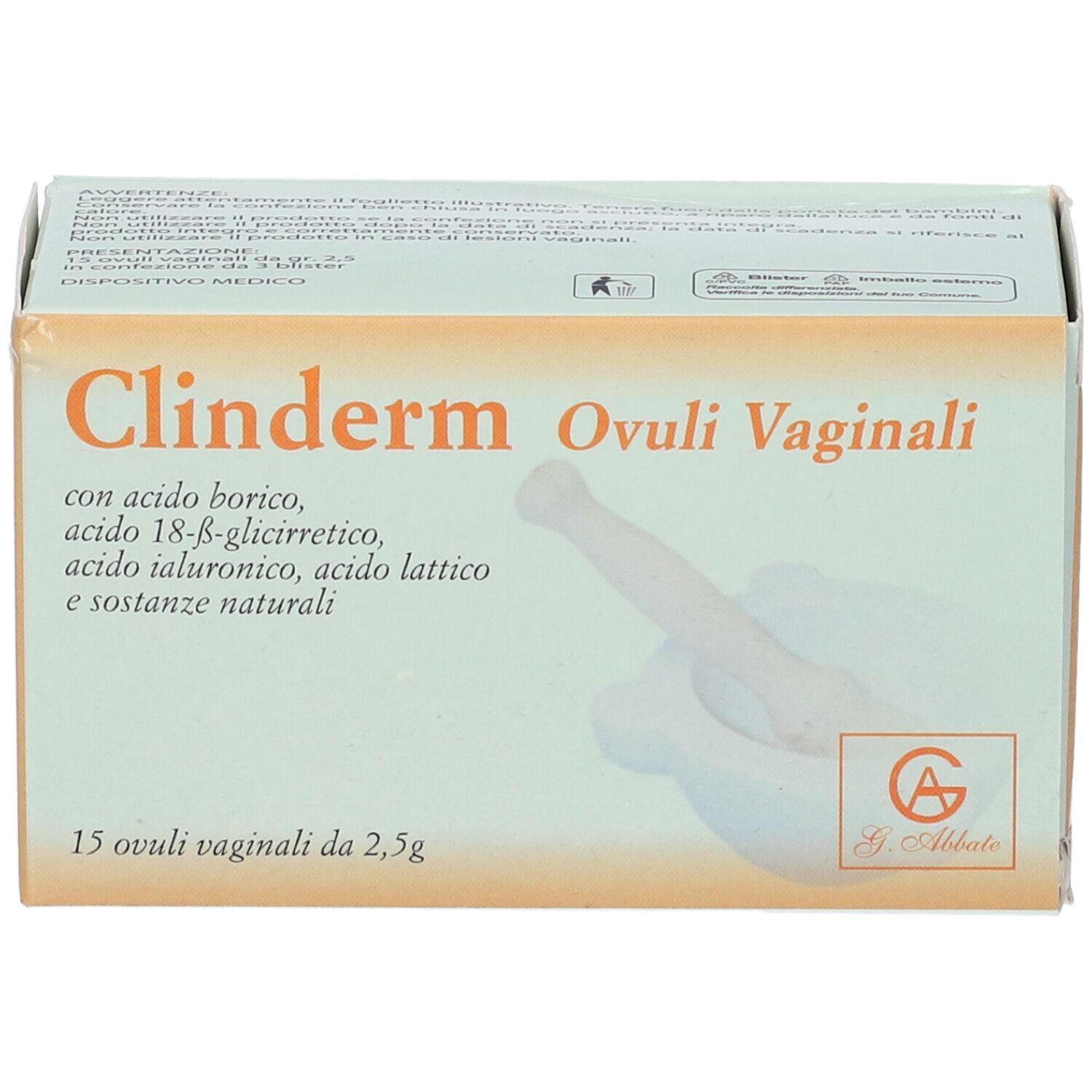 Clinderm 15 Ovuli Vaginali 2,5 G