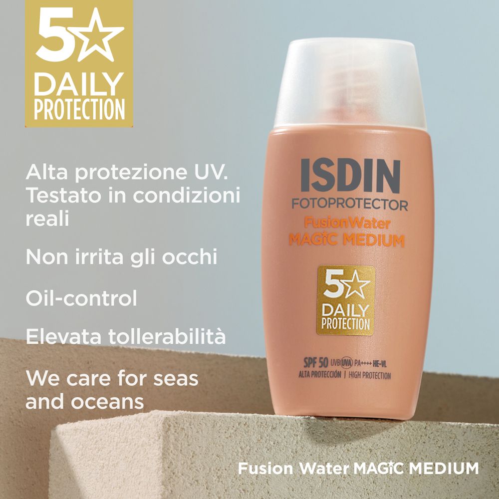Isdin Fusion Water Magic Medium Crema