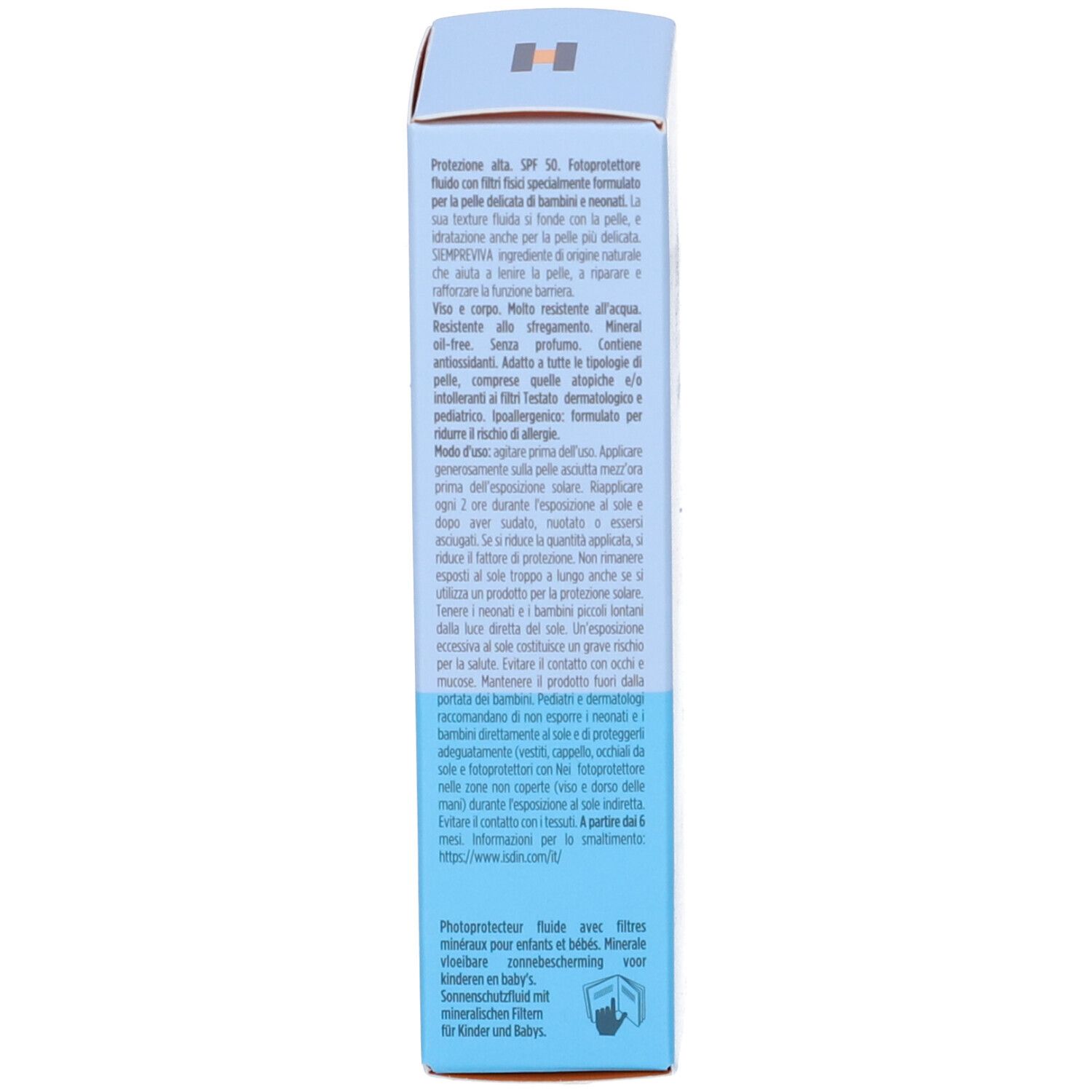 ISDIN Mineral Baby Pediatrics SPF50
