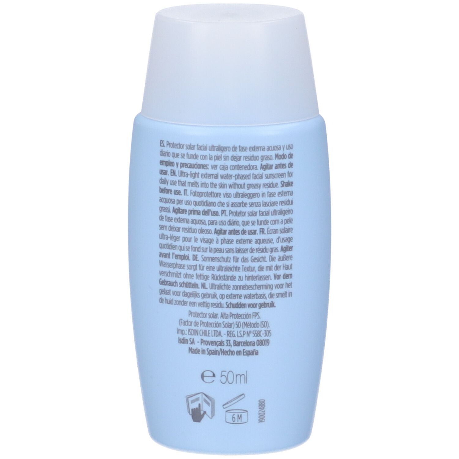 ISDIN Fotoprotector Fusion Water Magic Fluido SPF 50