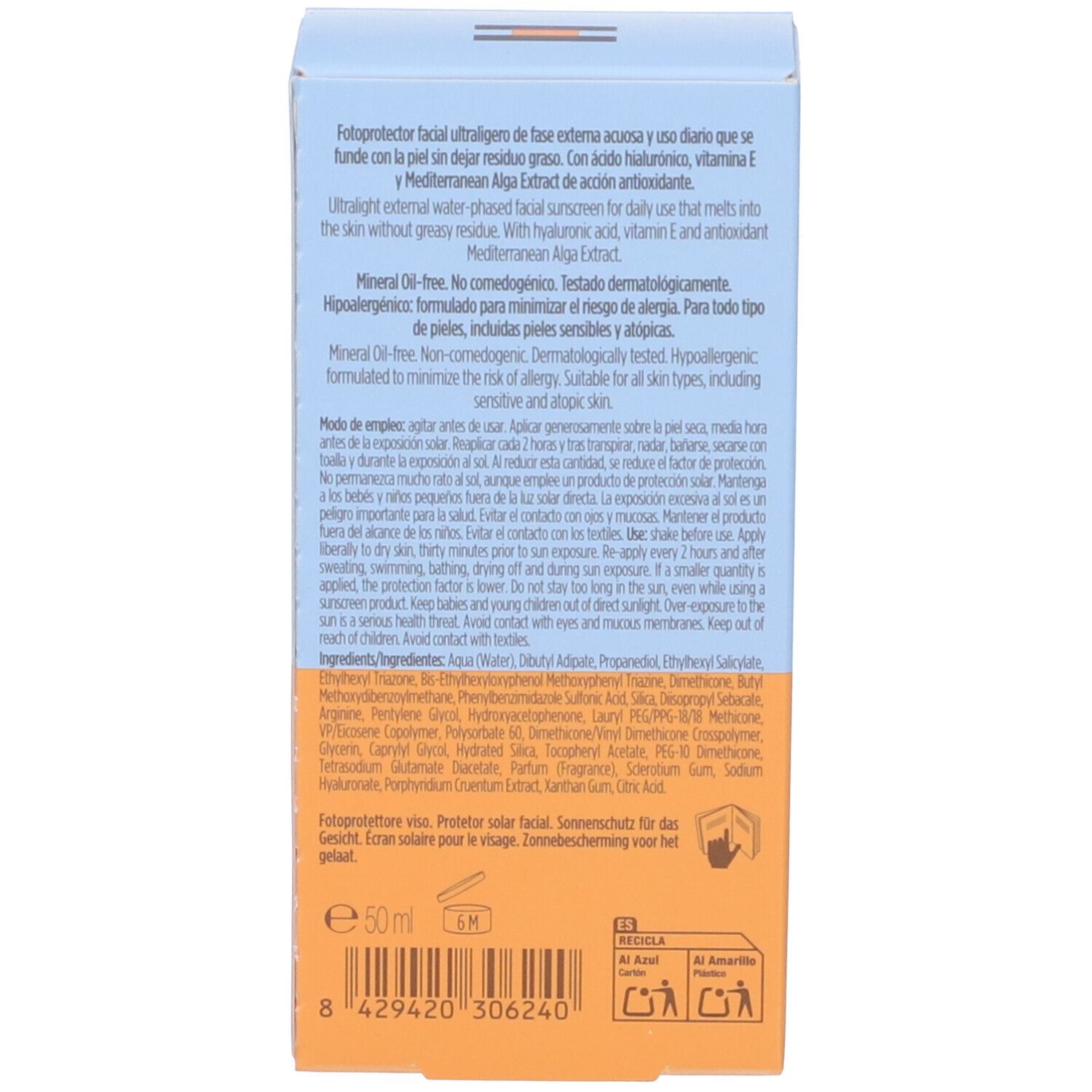ISDIN Fotoprotector Fusion Water Magic Fluido SPF 50