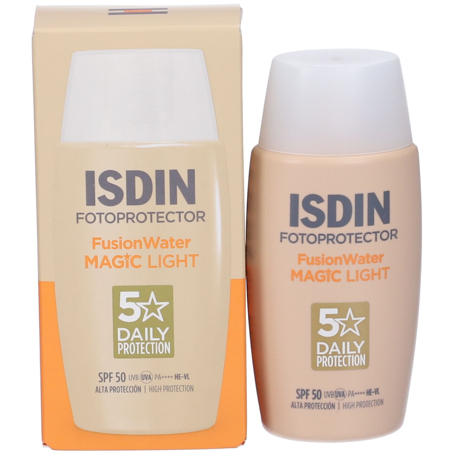 ISDIN Fusion Water Magic Color Light SPF50
