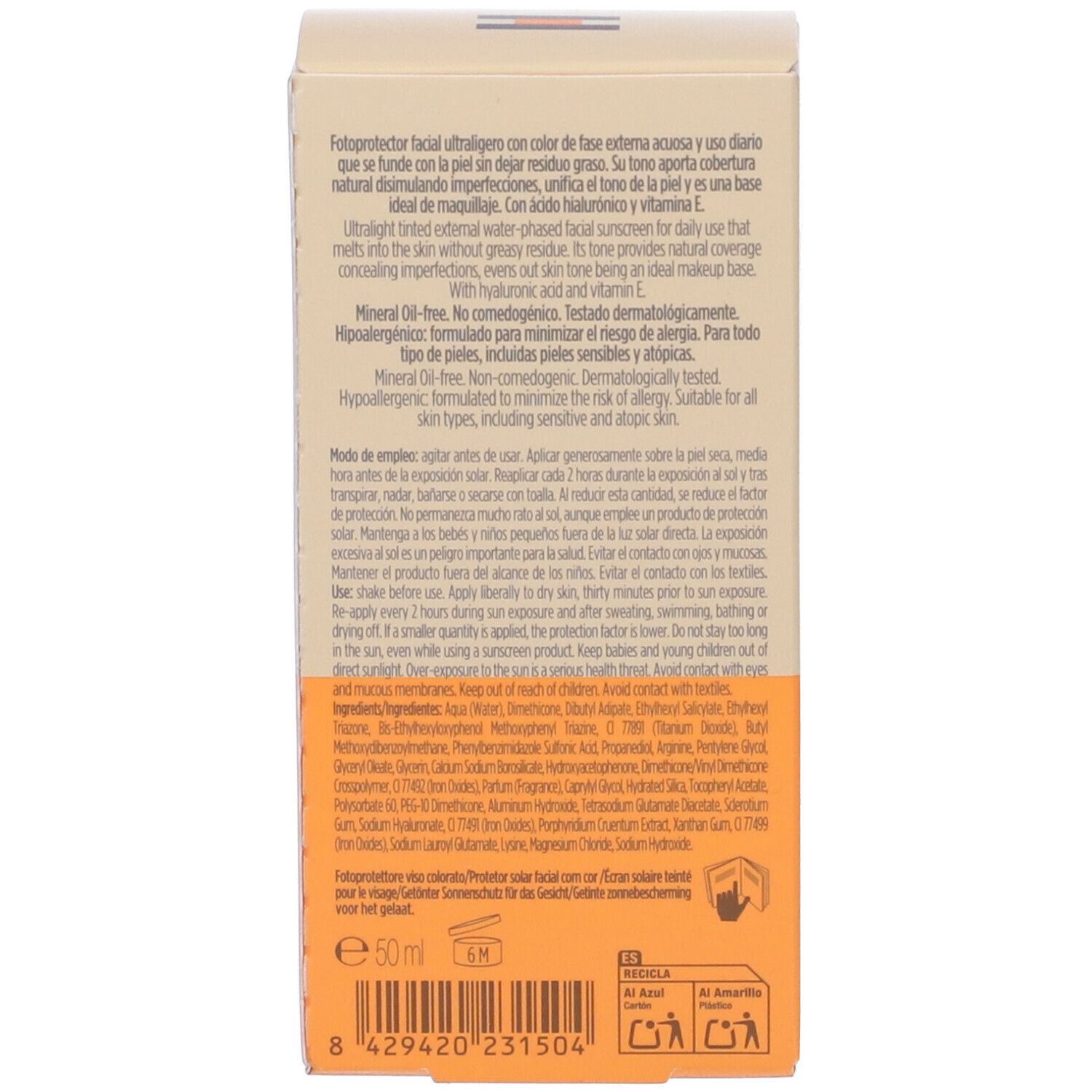 ISDIN Fusion Water Magic Color Light SPF50