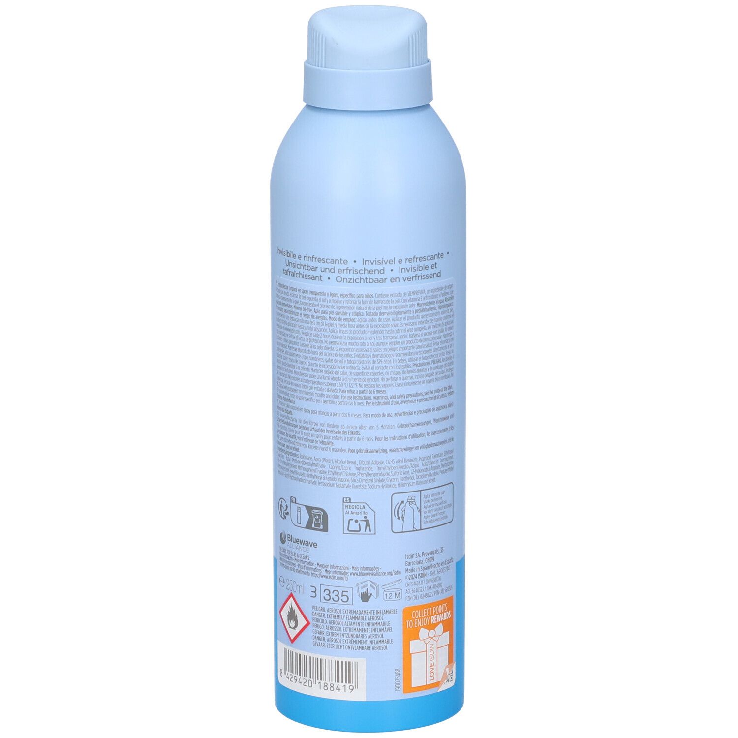 ISDIN Fotoprotector Pediatrics Spray Trasparente SPF 50
