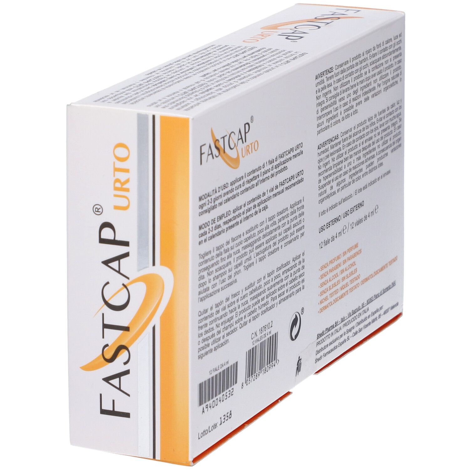 Fastcap 12 Fiale Urto 48 Ml