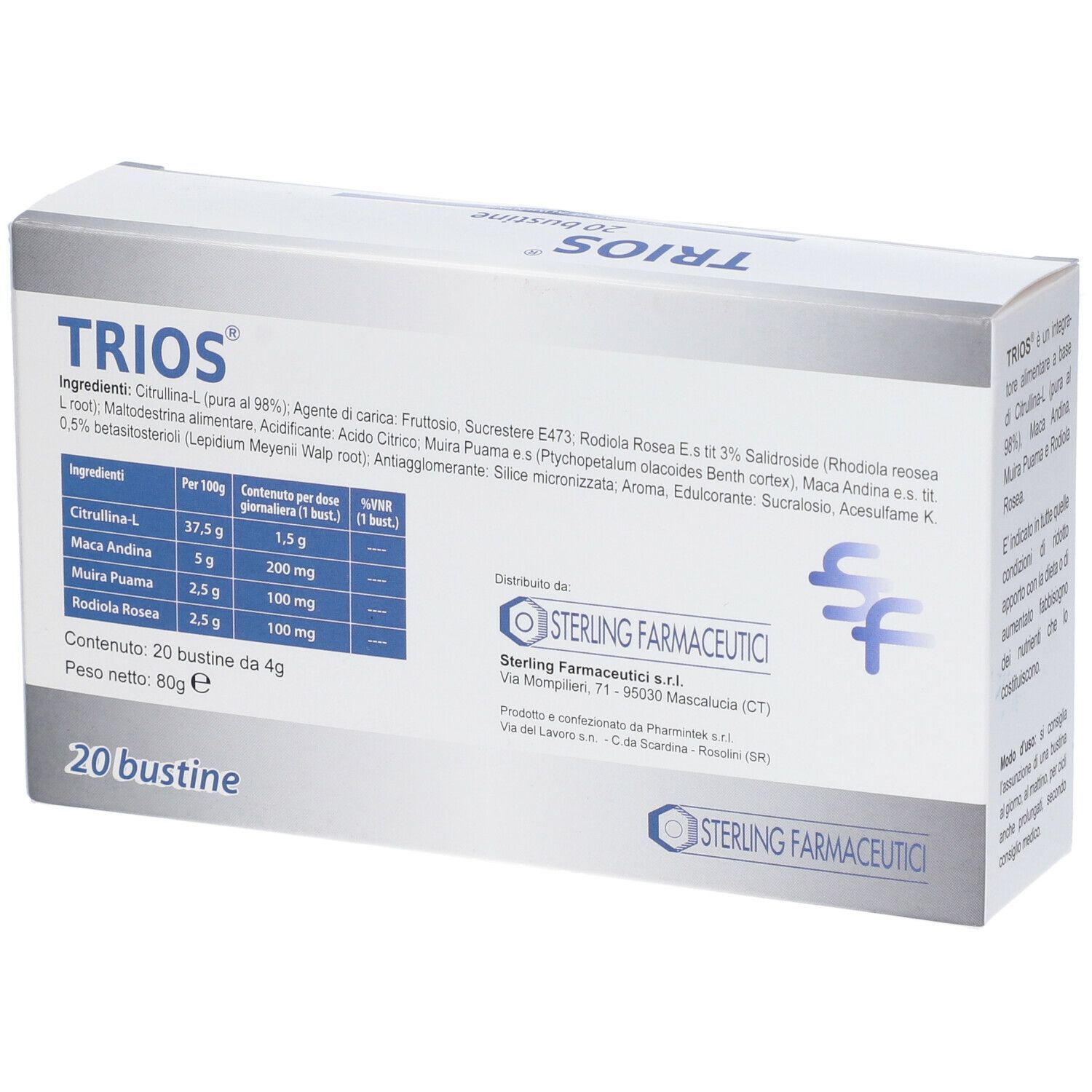 Trios 20 Bustine