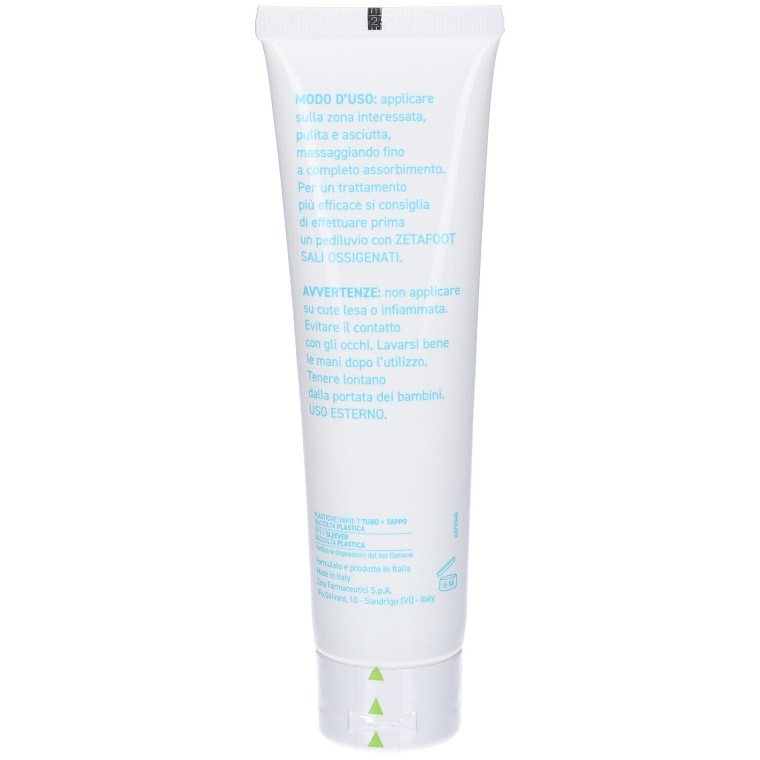 Zetafoot Crema Piedi Secchi