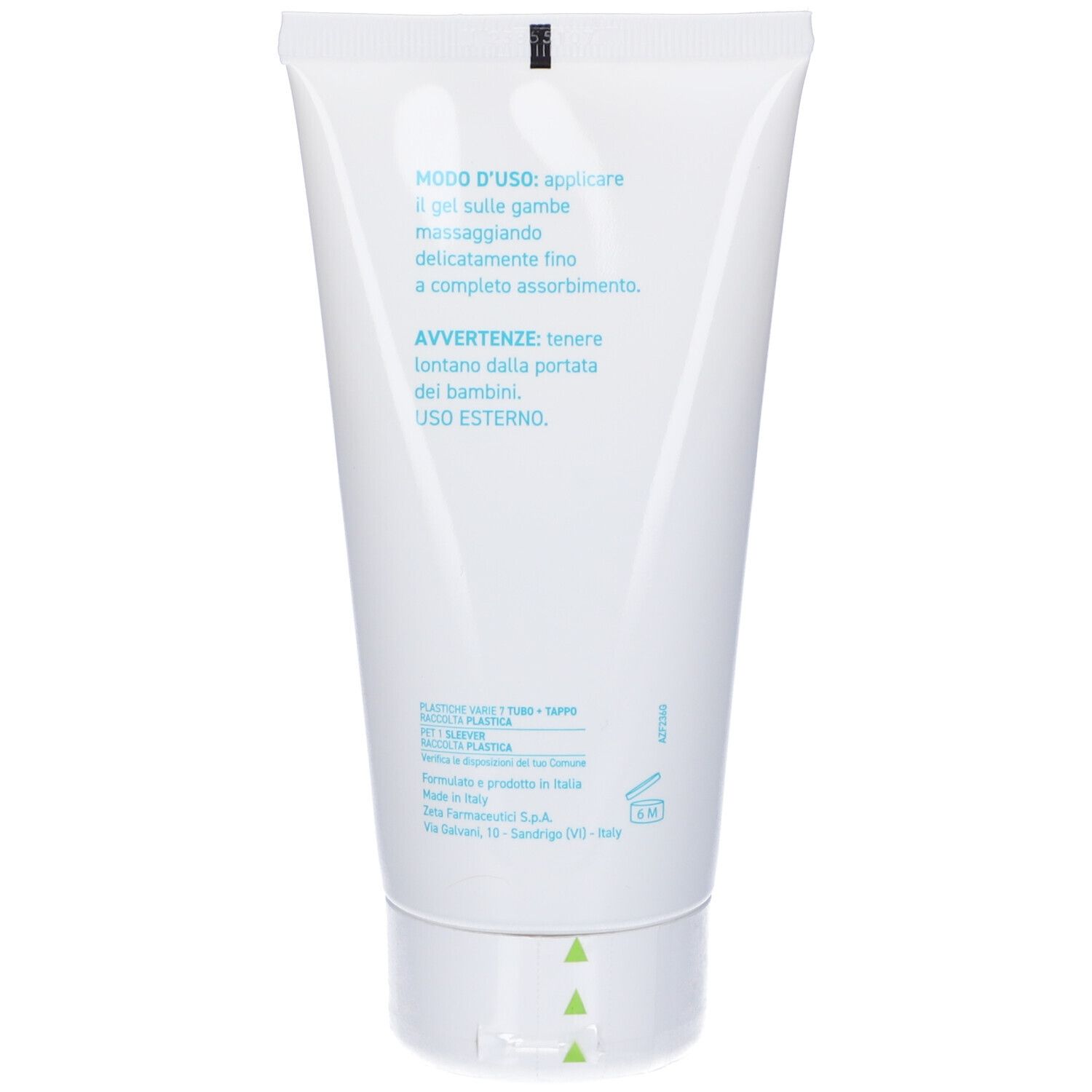 Zetafoot Gel Gambe Leggere