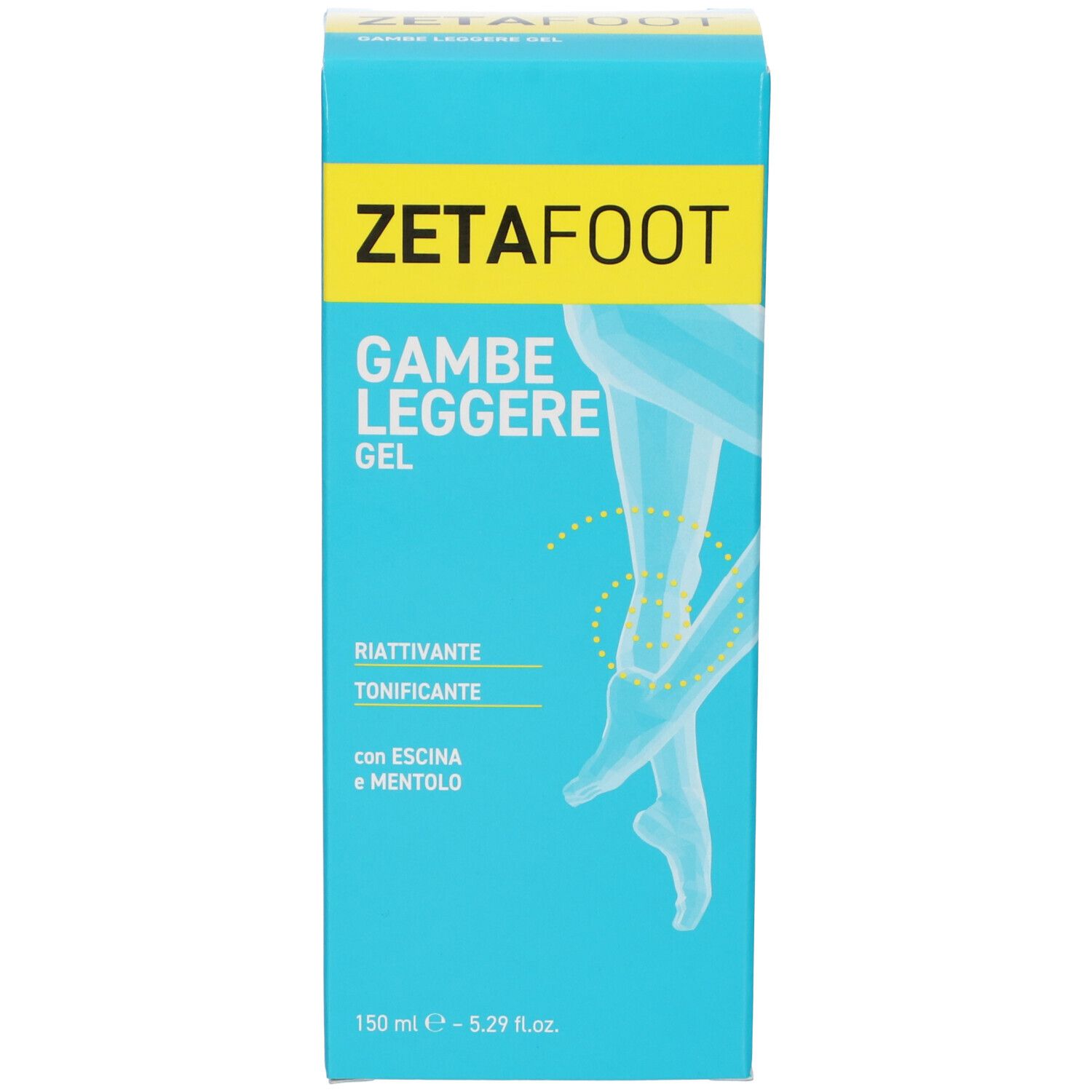 Zetafoot Gel Gambe Leggere
