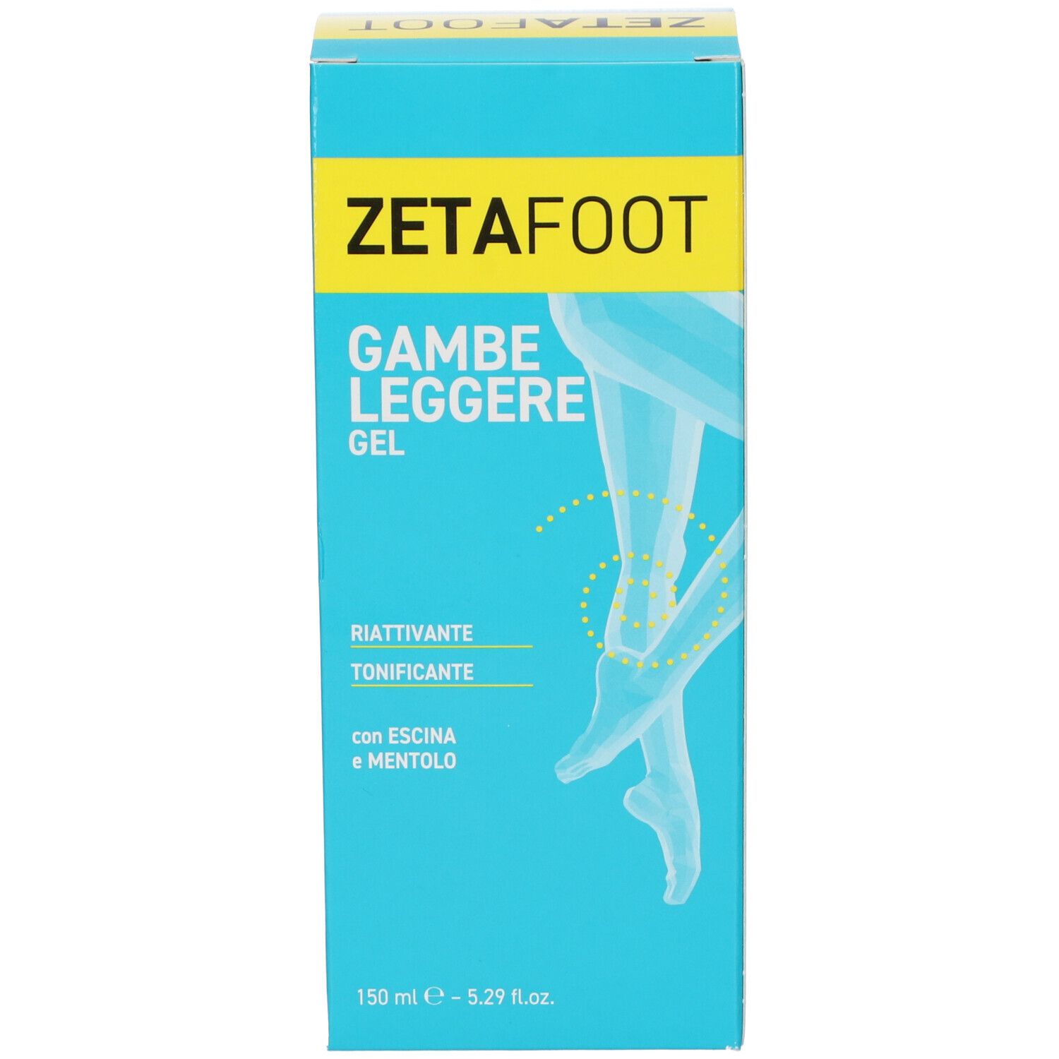 Zetafoot Gel Gambe Leggere